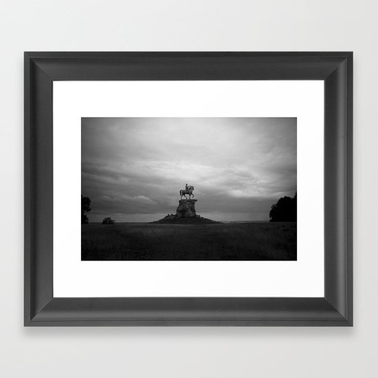 Watching out Framed Art Print