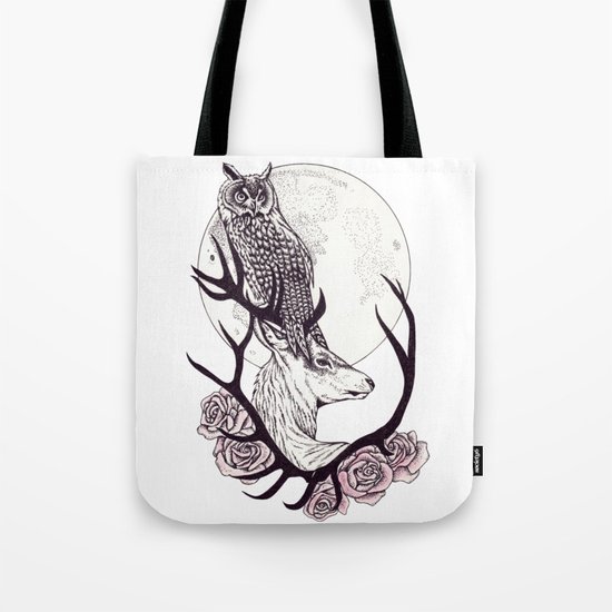 Deer Spirit Tote Bag