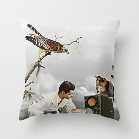 third beat III Throw Pillow