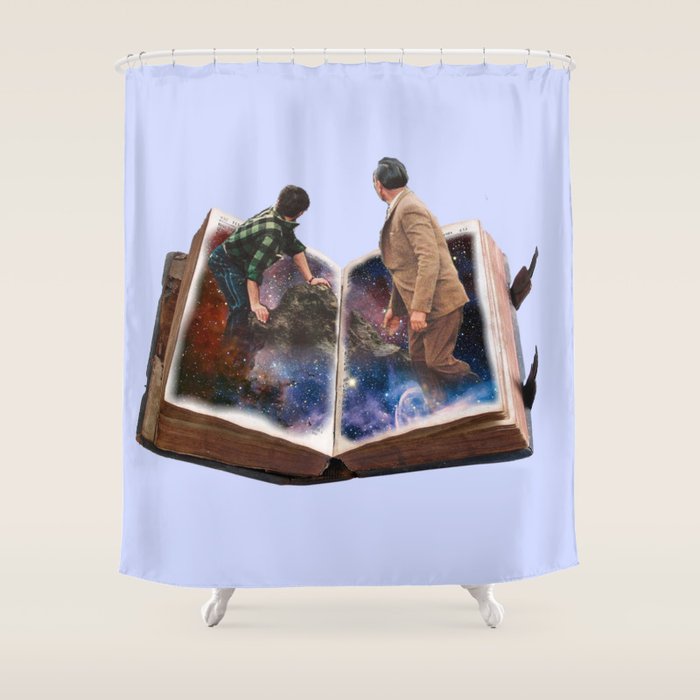 The Pop Up Book Shower Curtain By Triziaagpoon Society6
