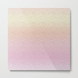 Sunrise Puzzles Modern Pink Collection Metal Print