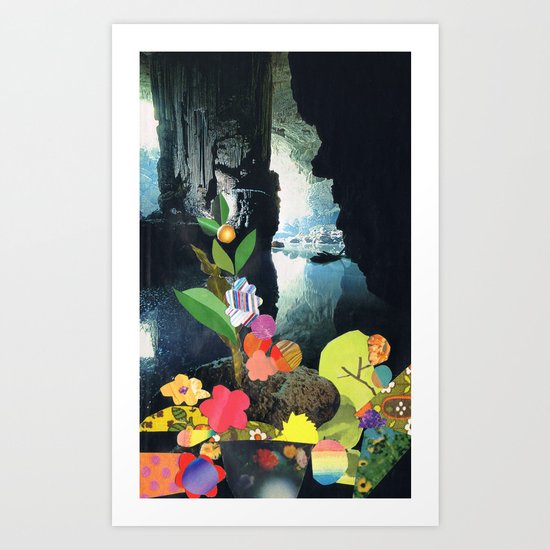 Cave Garden IV Art Print