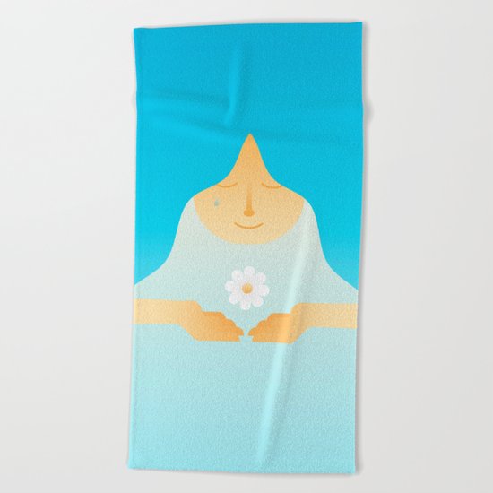 We Need Some Love Beach Towel