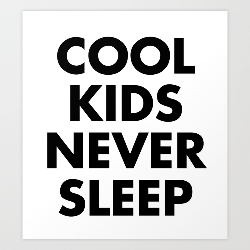 how to never sleep