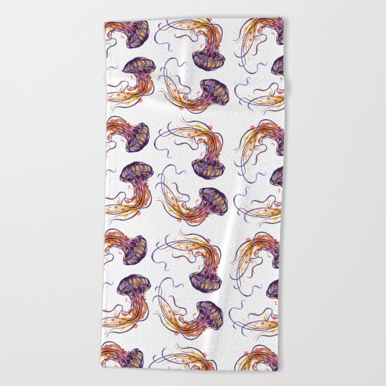 Jellyfish Beach Towel