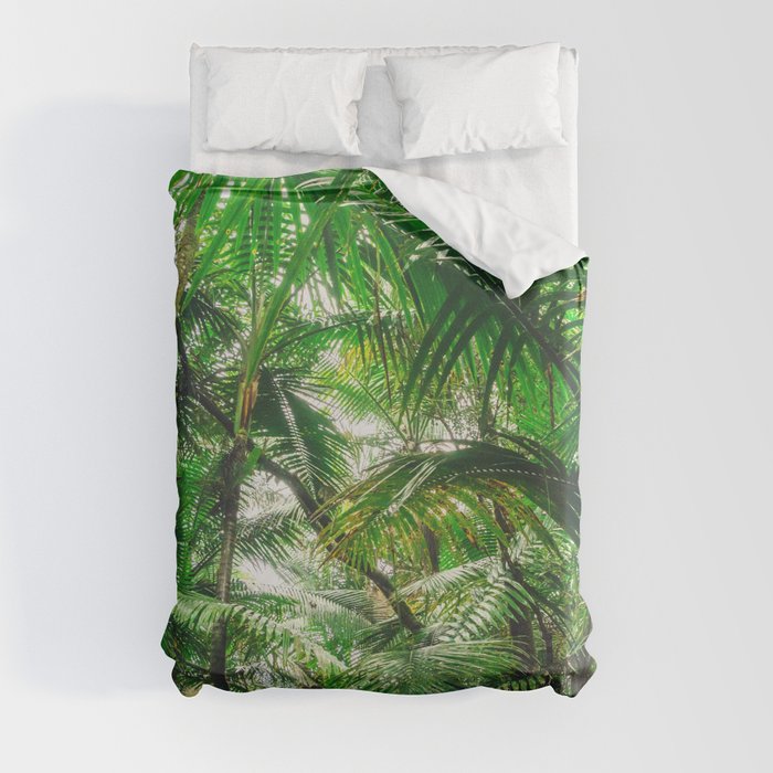Tropical Canopy Duvet Cover
