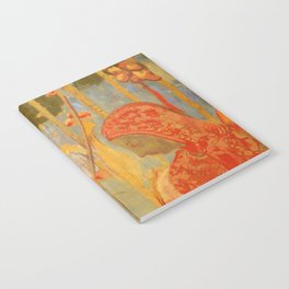 Odilon Redon "Figure from the decoration of Domency  Castle" Notebook