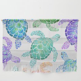 Sea Turtle - Colour Wall Hanging