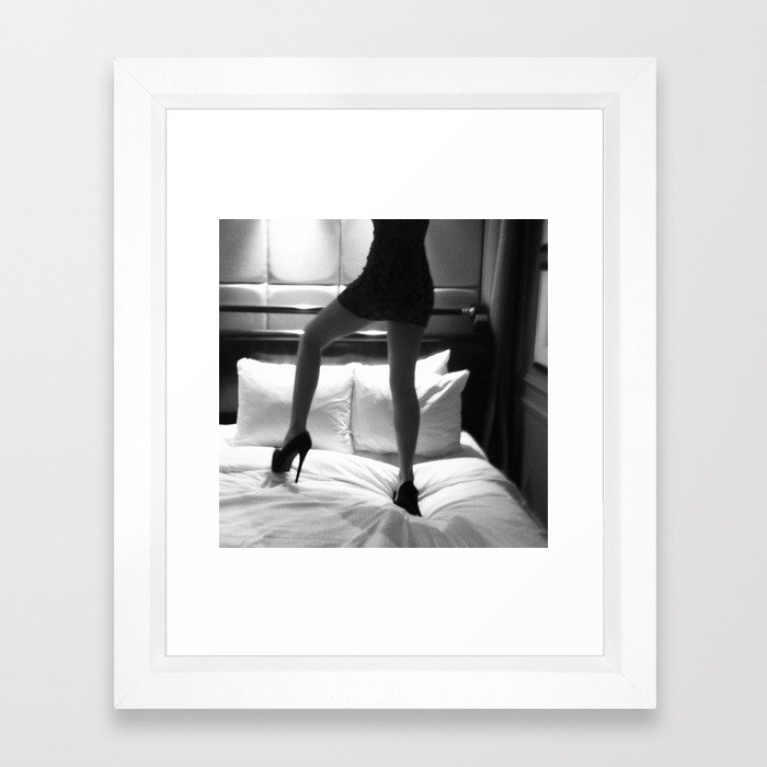 LV legs] Framed Art Print by just [FUCKING] say it