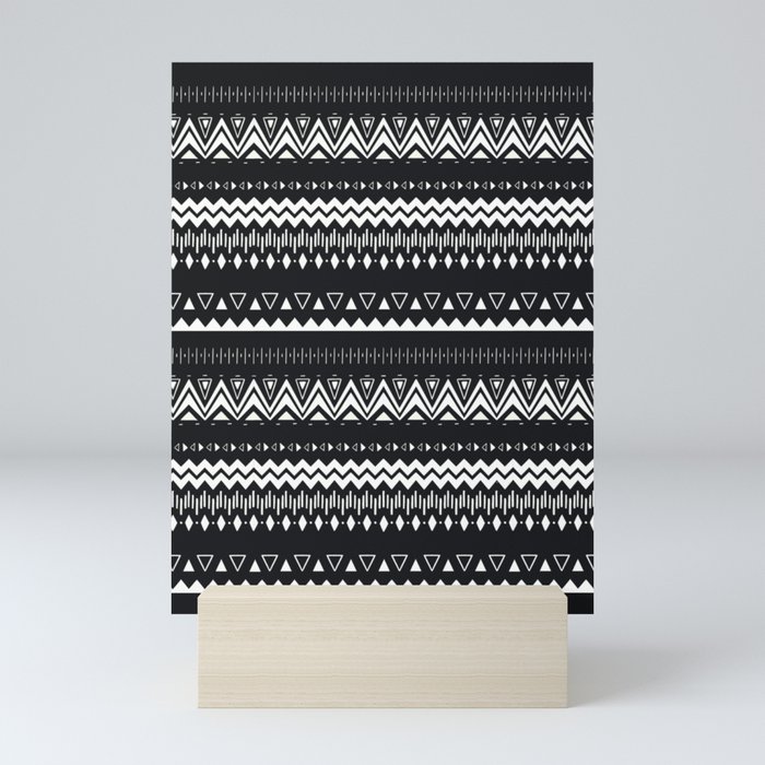 Pattern, geometry. Mini Art Print
