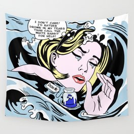 Drowning Alice Wall Tapestry