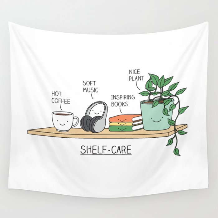 Self-care Wall Tapestry