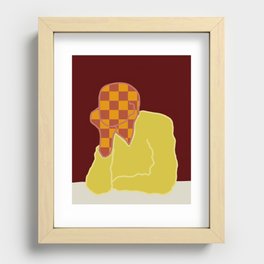 Fall into thoughts 3 Recessed Framed Print