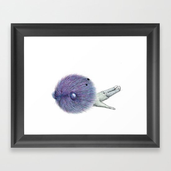 Alguna vez soñé... Framed Art Print