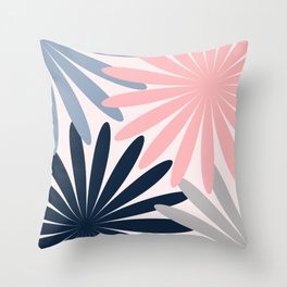 Colorful spring flowers in bloom 2 Throw Pillow