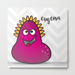 The Friendly Monster Project: Eugena Metal Print
