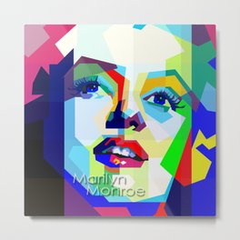 Innocence Monroe In Color Metal Print