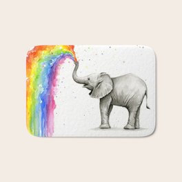 Baby Elephant Bath Mats For Any Bathroom Decor Style Society6