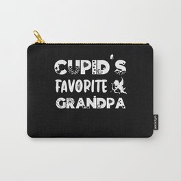 Cupids Favorite Grandpa Valentines Day Gift Carry-All Pouch