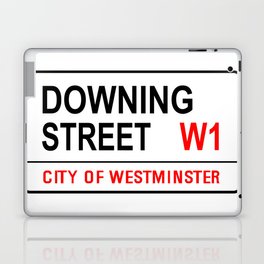 Downing Street Sign Laptop Skin