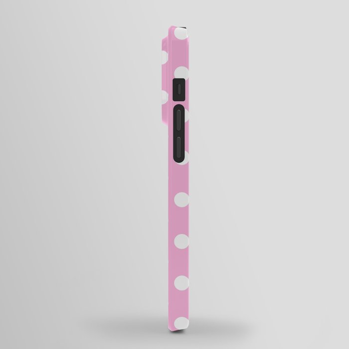 Polka Dots (White & Pink Pattern)