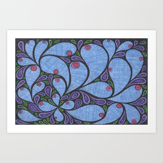 Fish Eyes Art Print