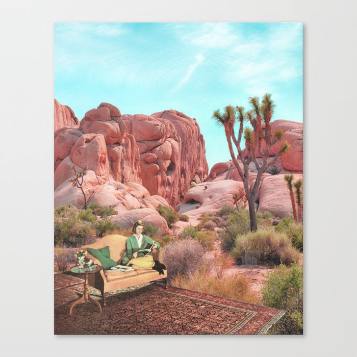 Desert Leisure Canvas Print