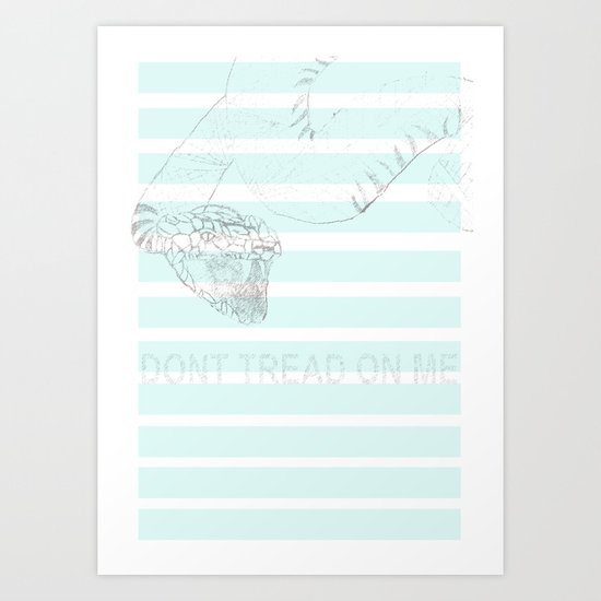 The Snake Art Print