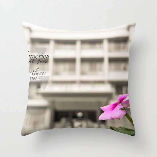 Memories always exist Throw Pillow