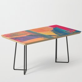 Abstract Painting Coffee Table