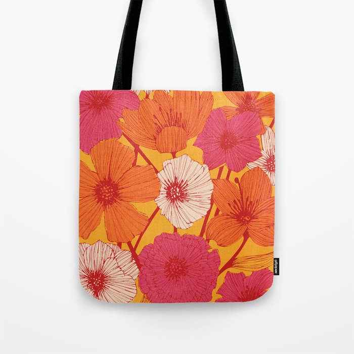 Summer Flowers Tote Bag