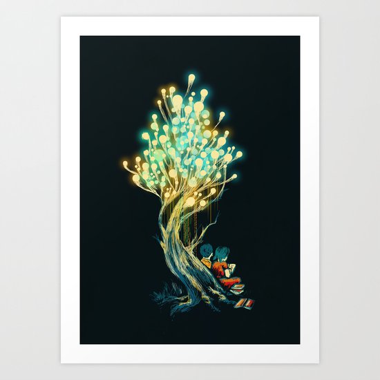 ElectriciTree Art Print