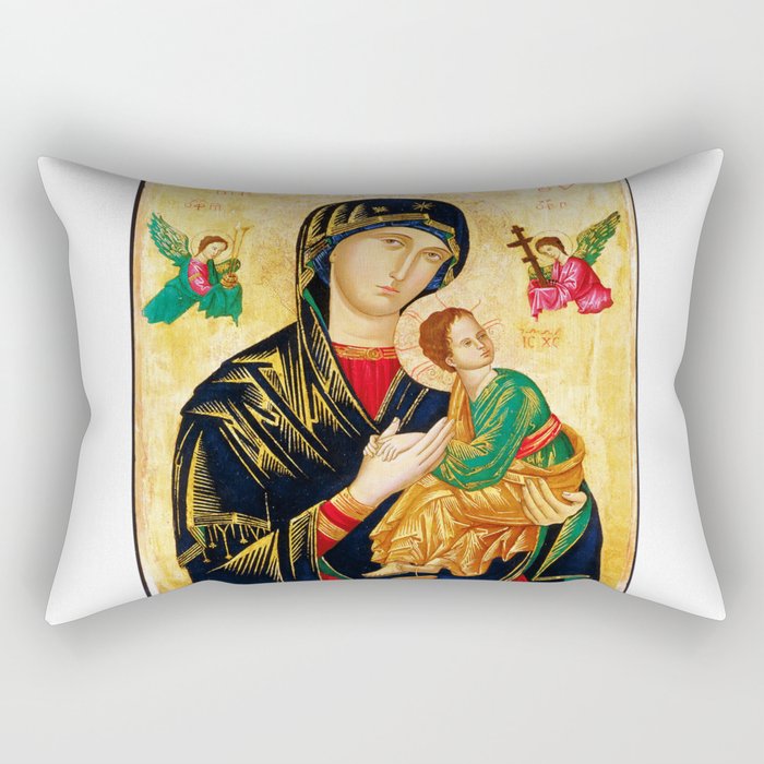 Virgin Mary Rectangular Pillow