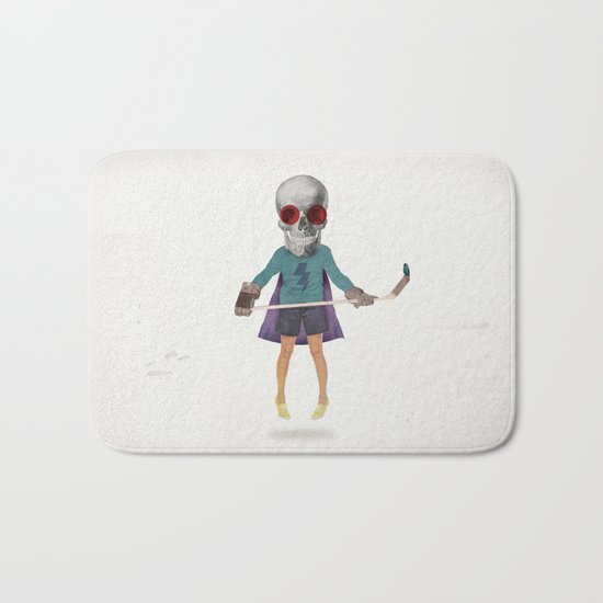 Superhero #9 Bath Mat