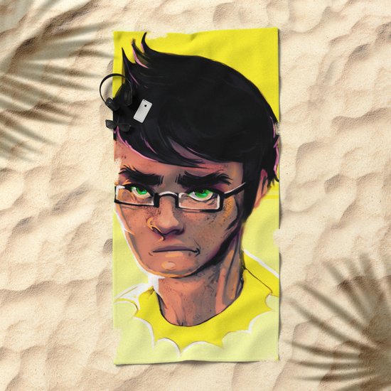 Banana Hammock Beach Towel By Youngartmajor Society6