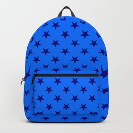 Navy Blue on Brandeis Blue Stars Backpack