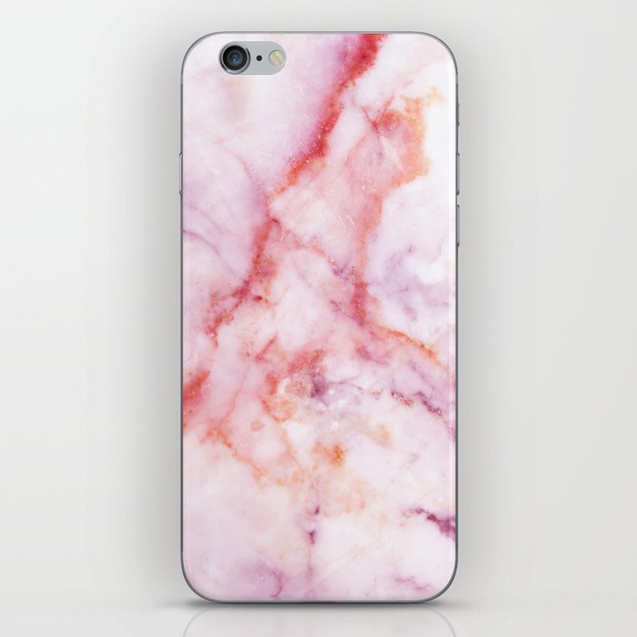 Pink Quartz Marble iPhone Skin