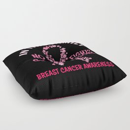 Family Breast Cancer Awareness Floor Pillow