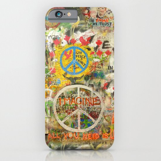 Peace Sign - Love - Graffiti iPhone & iPod Case