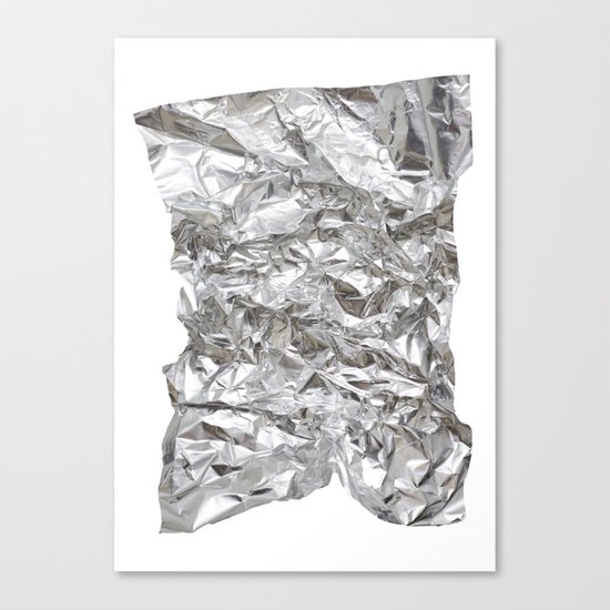Silver Canvas Print