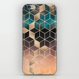 Ombre Dream Cubes iPhone Skin