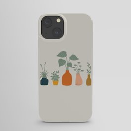 Cat and Plant 9 iPhone Case