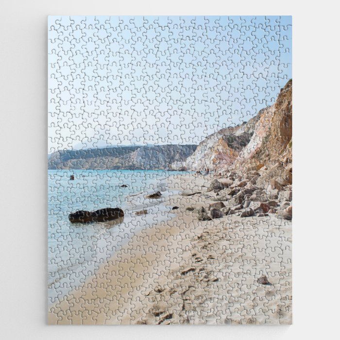 Firiplaka Beach Milos Greece Jigsaw Puzzle