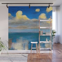 The Still Sea & Sailing Yachts Nautical Landscape by Emil Nolde Wall Mural