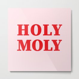 Holy Moly Metal Print