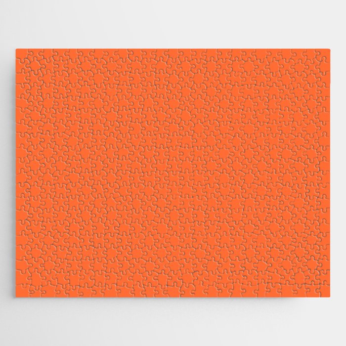Pintail Wrasse Orange Jigsaw Puzzle