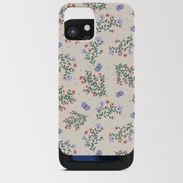 Sweet Floral iPhone Card Case