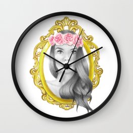 Princess Piper Wall Clock