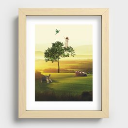  Peace & Nature Recessed Framed Print