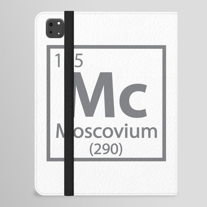 Moscovium - Russian Science Periodic Table iPad Folio Case